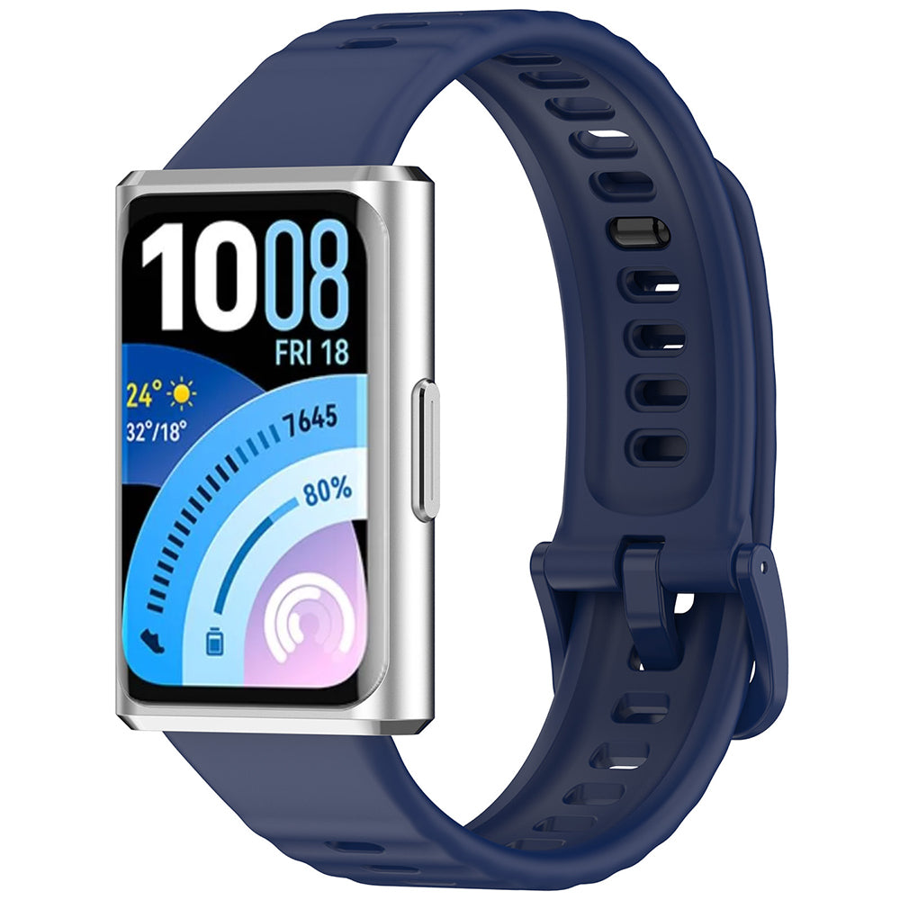 Λουράκι Techsuit W082 για Huawei Band 11 / 11 Pro, Μπλε Ναυτικό
