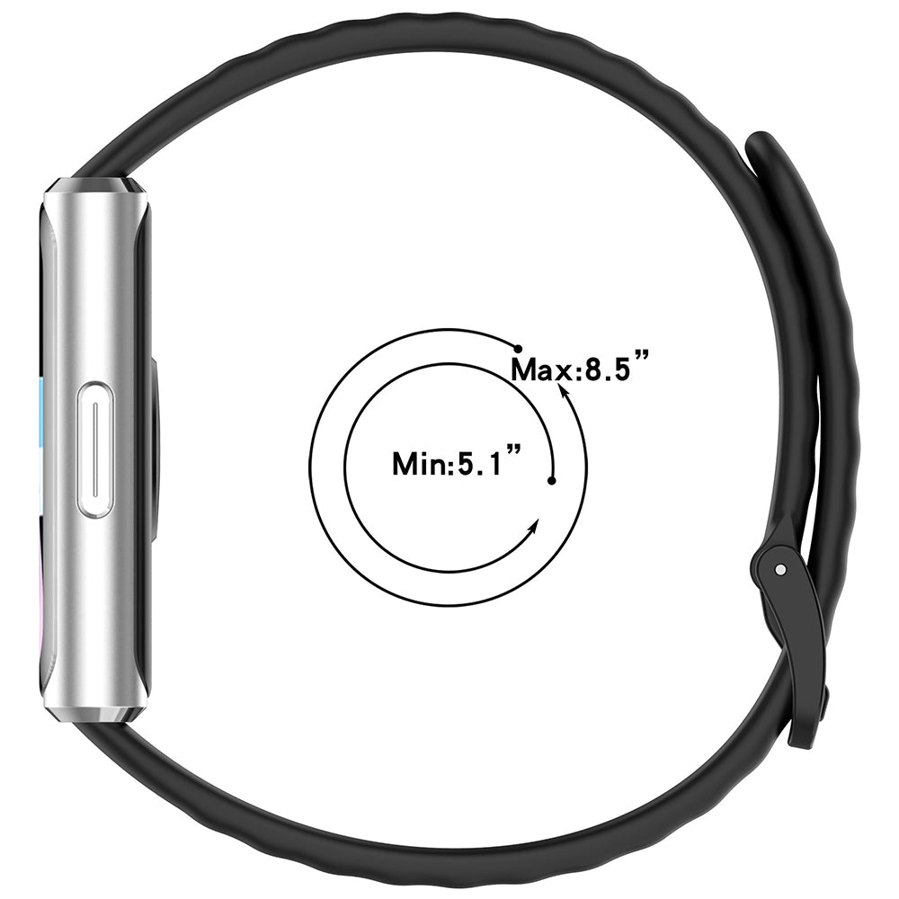 Λουράκι Techsuit W082 για Huawei Band 11 / 11 Pro, Μπλε Ναυτικό