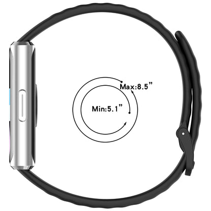 Λουράκι Techsuit W082 για Huawei Band 11 / 11 Pro, Μπλε Ναυτικό