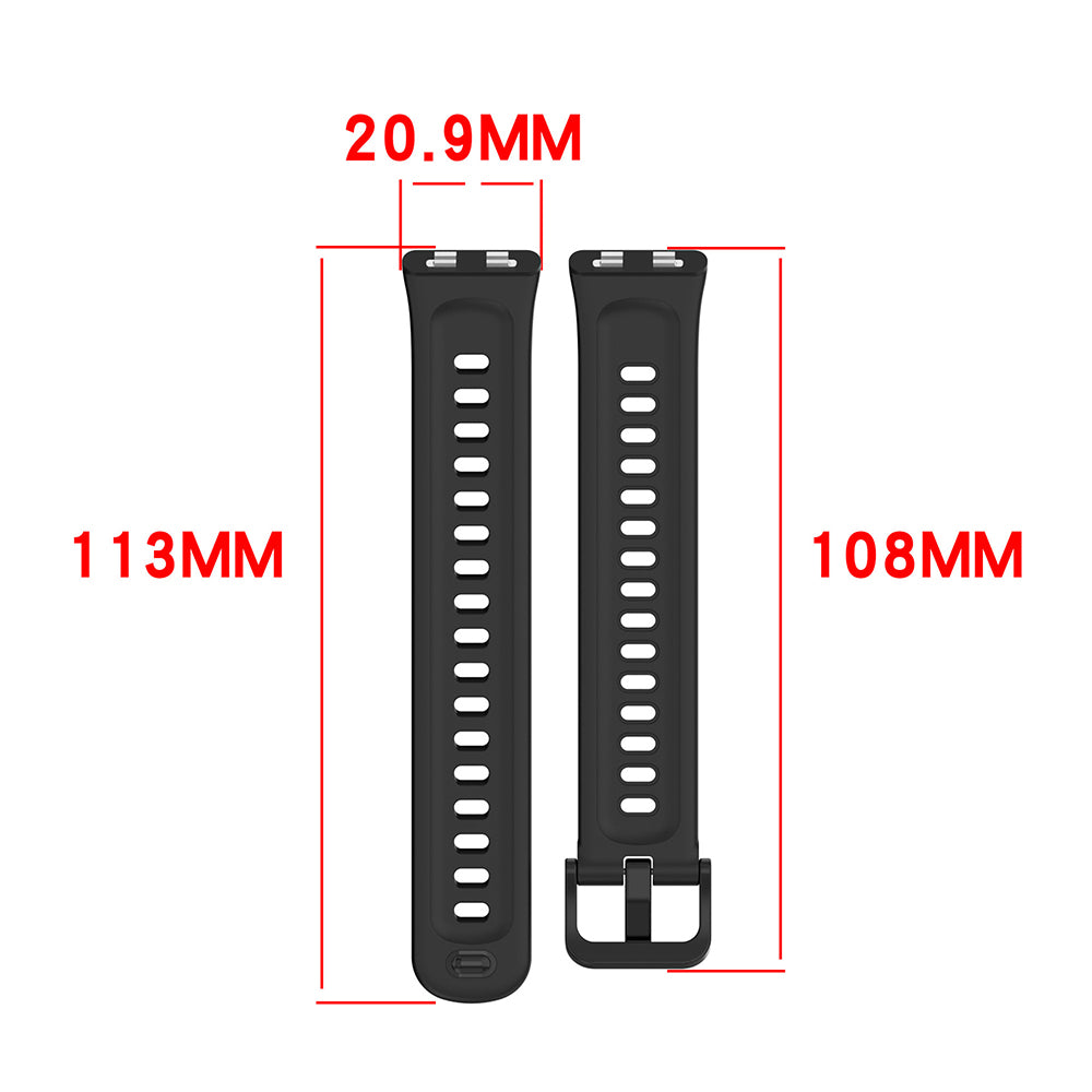 Λουράκι Techsuit W082 για Huawei Band 11 / 11 Pro, Μπλε Ναυτικό