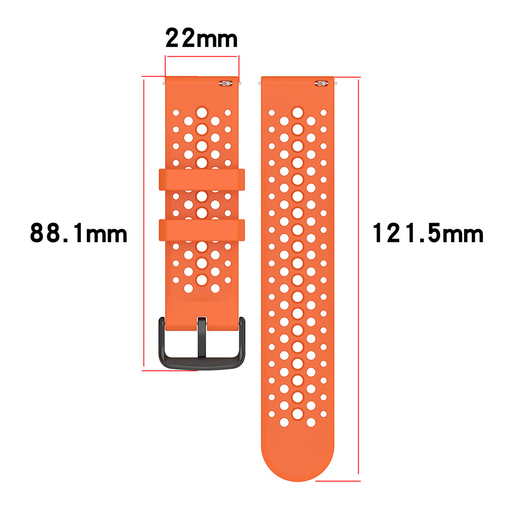 Techsuit W083 Strap for Amazfit Watch / Samsung Watch Series, 22mm, Pink