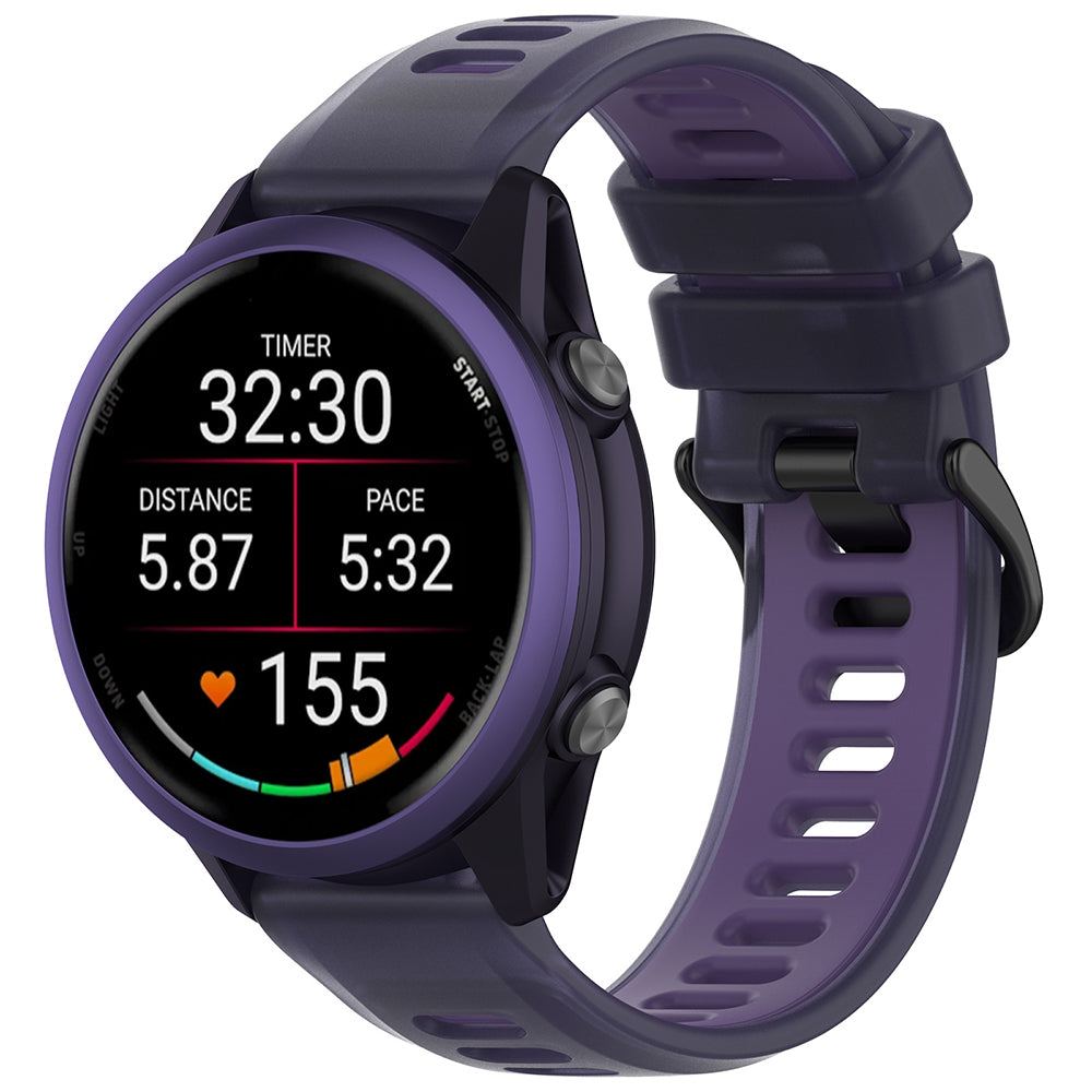 Λουράκι Techsuit W084 για Samsung Galaxy Watch / Huawei Watch Series, 22mm, Μωβ