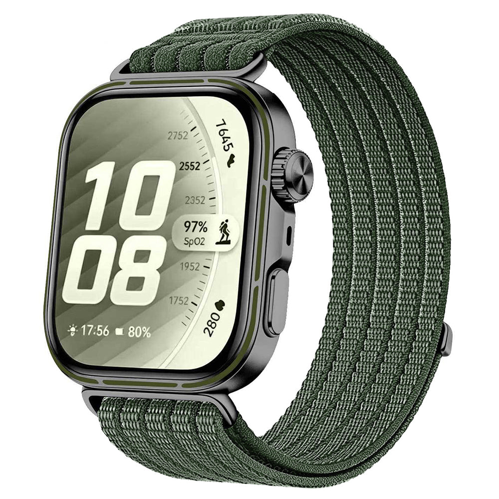 Techsuit W085 Strap for Huawei Watch Fit 5, Dark Green