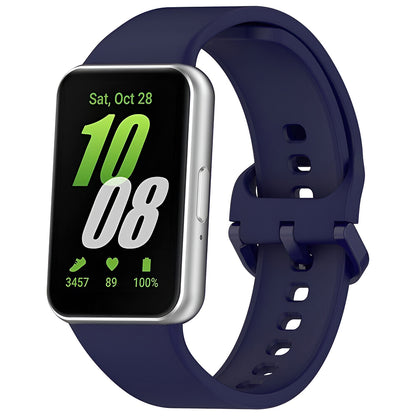 Techsuit W086 Strap for Samsung Galaxy Fit3 R39M, Navy Blue