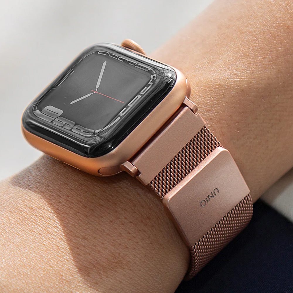 Λουράκι UNIQ Dante για Apple Watch 42mm / 41mm / 40mm / 38 Series, Χρυσό