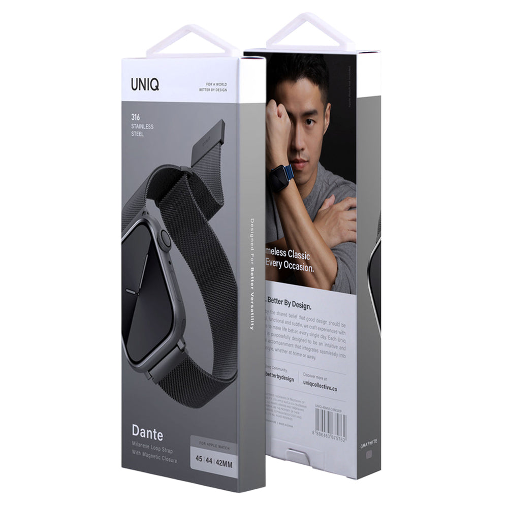 Λουράκι UNIQ Dante για Apple Watch 42mm / 41mm / 40mm / 38 Series, Χρυσό