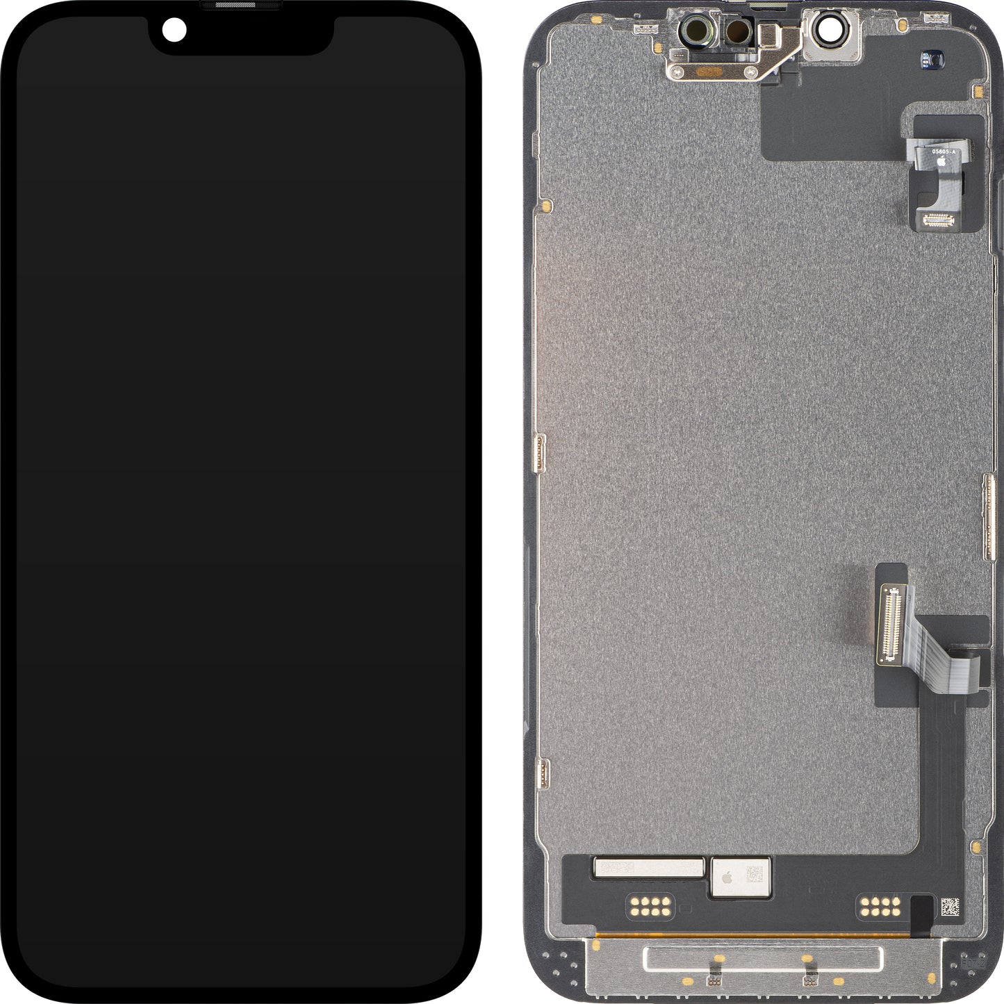 Apple iPhone 17e Touchscreen Display, with Frame, Black, Service Pack 661-60211