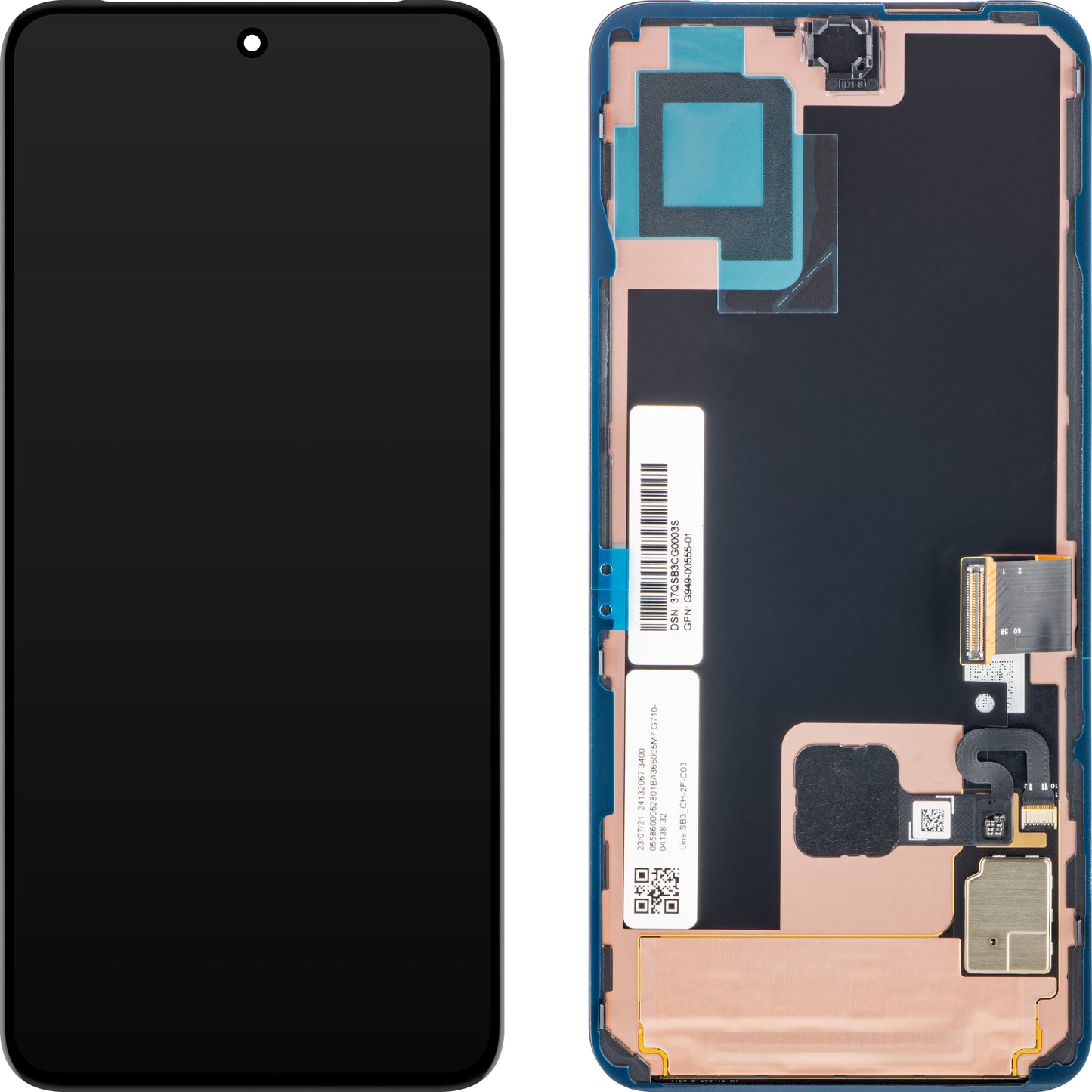 Οθόνη αφής Google Pixel 8, Swap