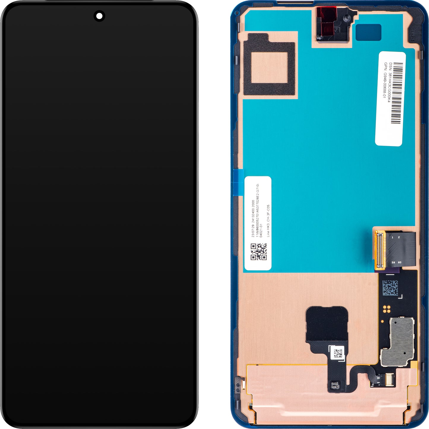 Οθόνη με Αφή Google Pixel 8 Pro, Swap