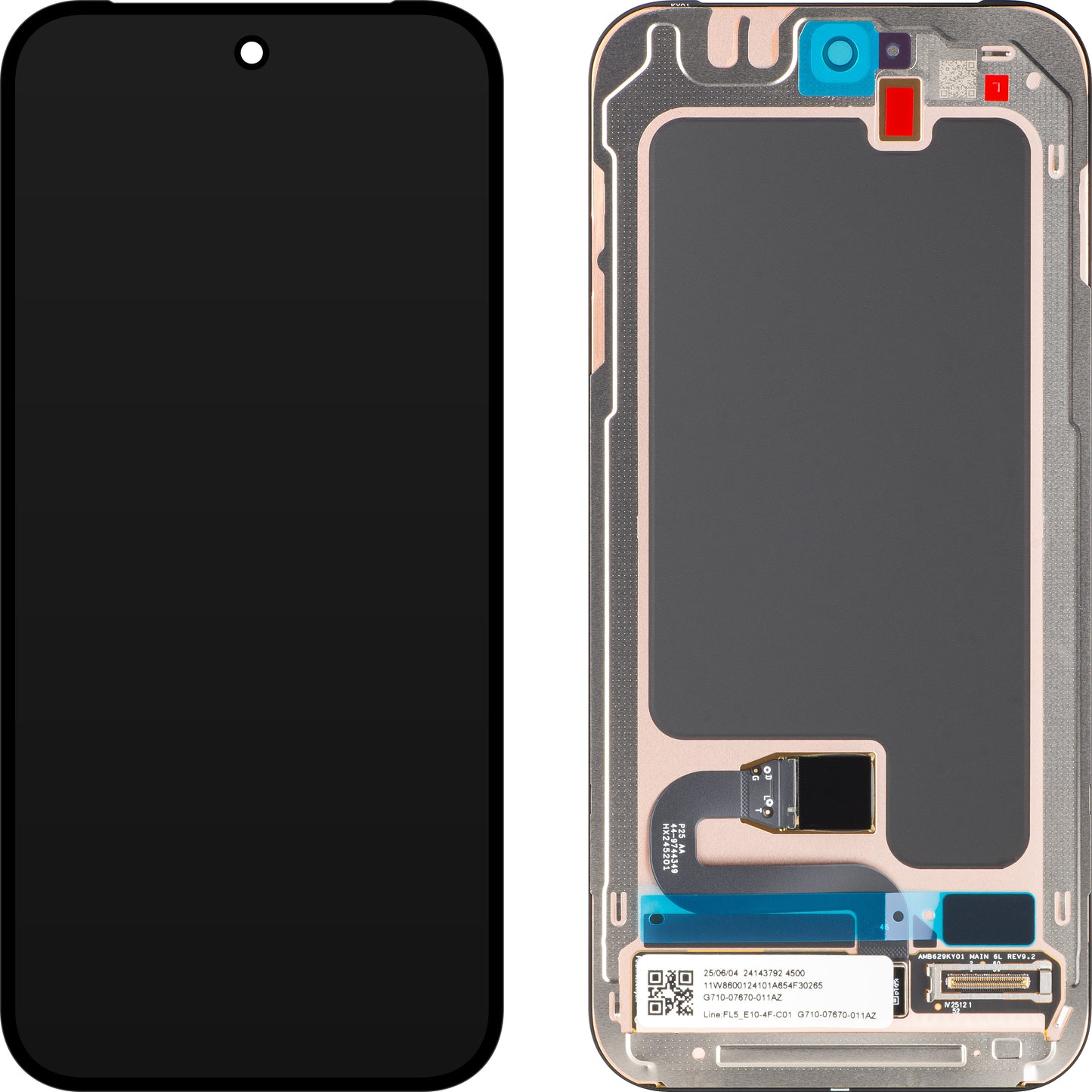 Οθόνη με Αφή Google Pixel 10, Service Pack G949-01507-00