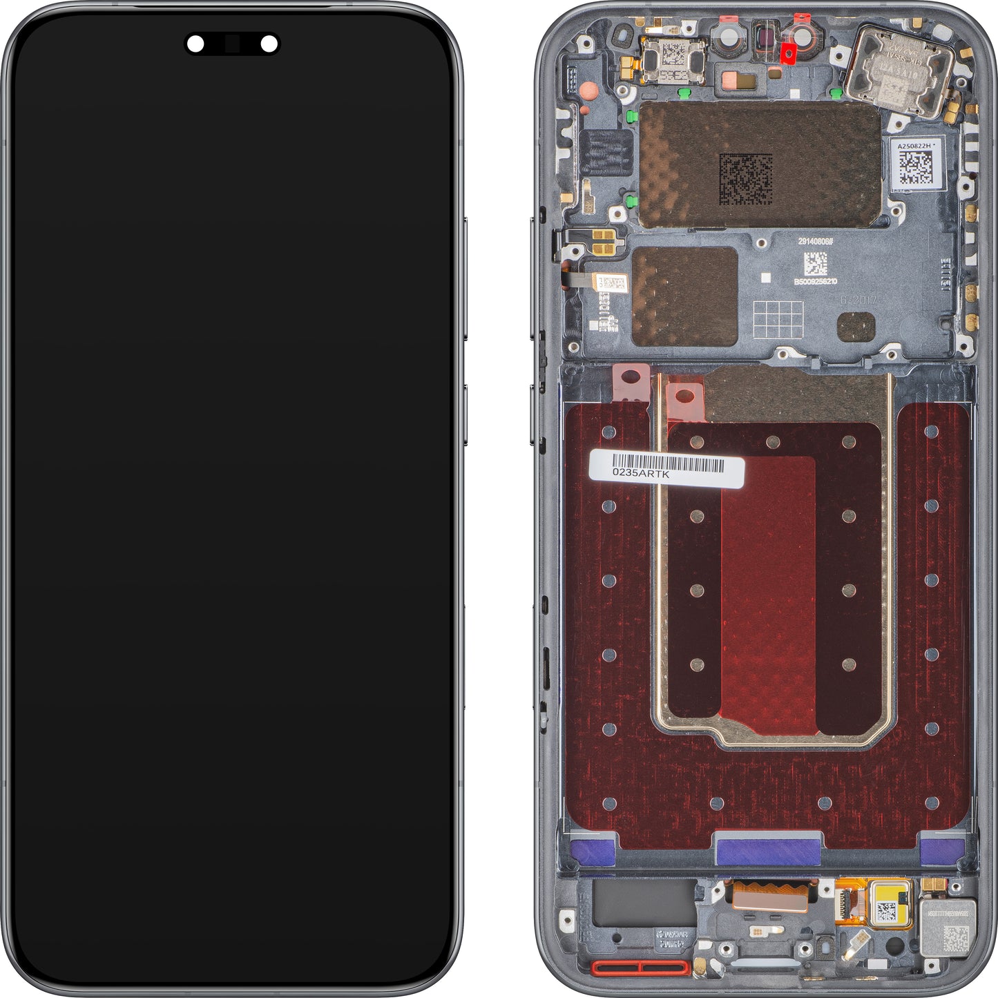 Οθόνη με Αφή Honor Magic8 Pro, με Πλαίσιο, Μαύρο (Black), Service Pack 0235ARTK