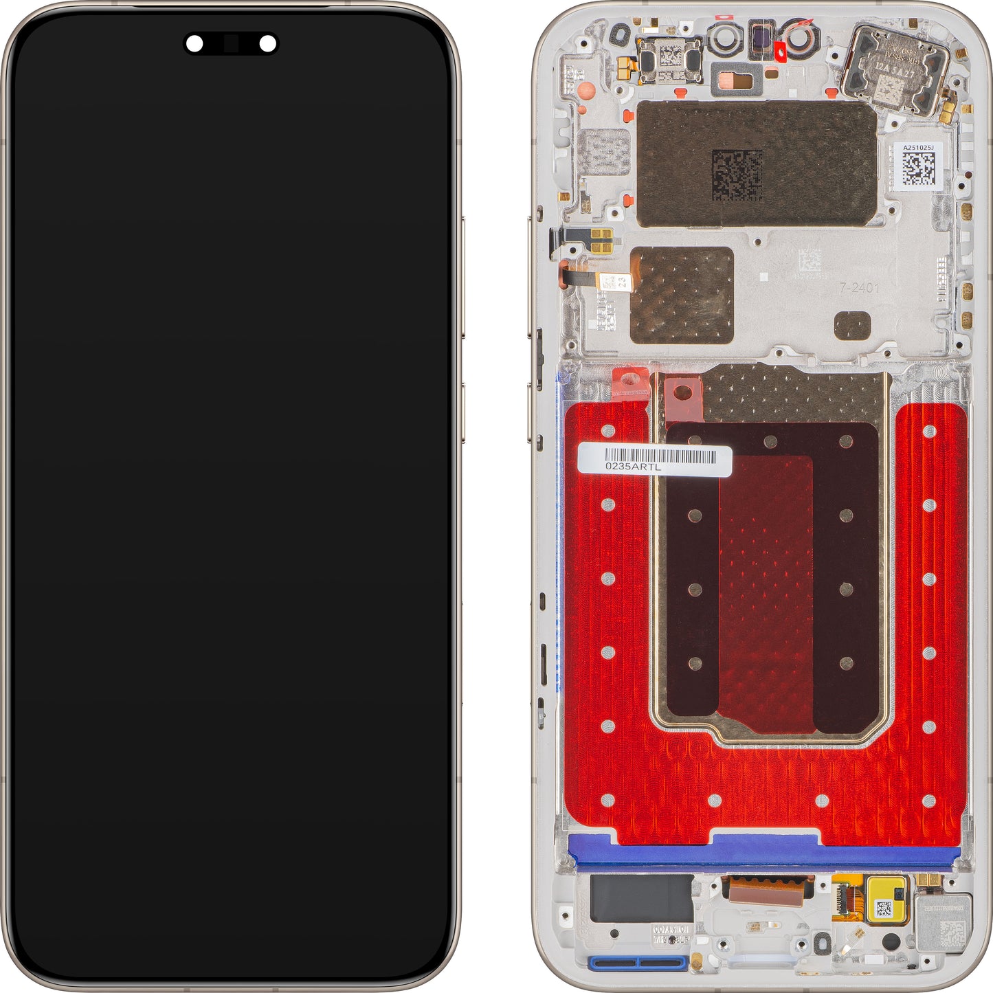 Οθόνη με οθόνη αφής Honor Magic8 Pro, με πλαίσιο, Χρυσό (Sunrise Gold), Service Pack 0235ARTL