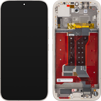 Οθόνη με οθόνη αφής Honor 600 Pro, με πλαίσιο, χρυσό (Golden White), Service Pack 0235ATTV