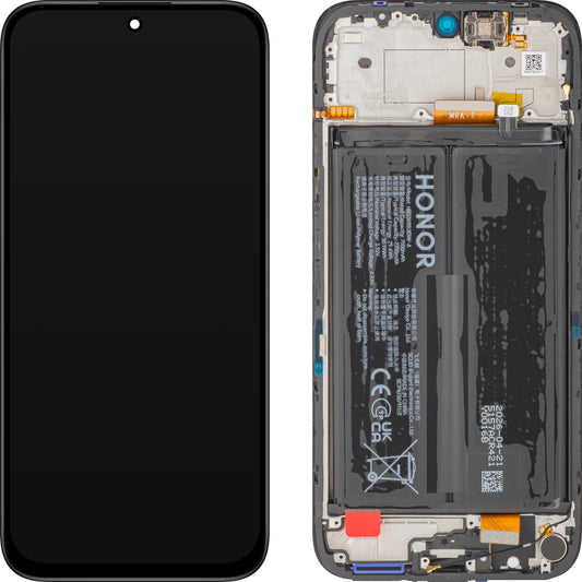 Οθόνη με οθόνη αφής Honor 600 Smart, με πλαίσιο και μπαταρία, μαύρο (Velvet Black), Service Pack 0235AUEV