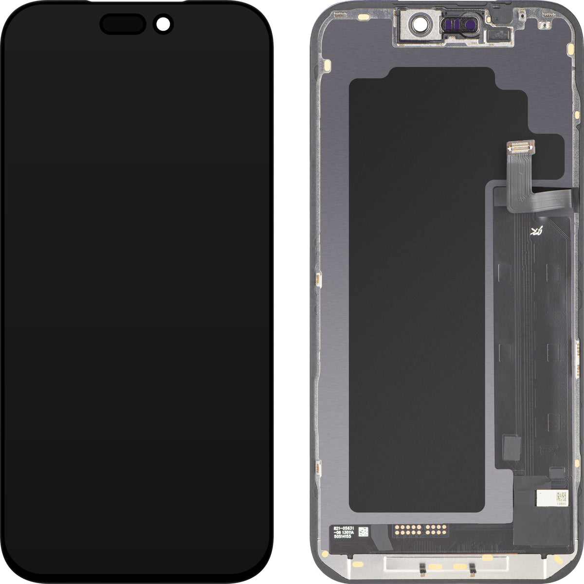 Οθόνη με Touchscreen JK για Apple iPhone 17 Pro Max, με Πλαίσιο, Έκδοση LCD In-Cell IC Movable, Μαύρο