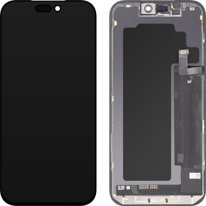 Οθόνη με Touchscreen JK για Apple iPhone 17 Pro Max, με Πλαίσιο, Έκδοση LCD In-Cell IC Movable, Μαύρο