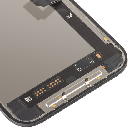 JK Touchscreen Display for Apple iPhone 17, with Frame, In-Cell LCD Version IC Movable, Black