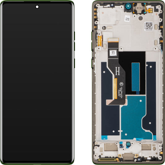 Οθόνη αφής Motorola Edge 50 Fusion με πλαίσιο, Πράσινο (Forest Green), Service Pack 5D68C25167