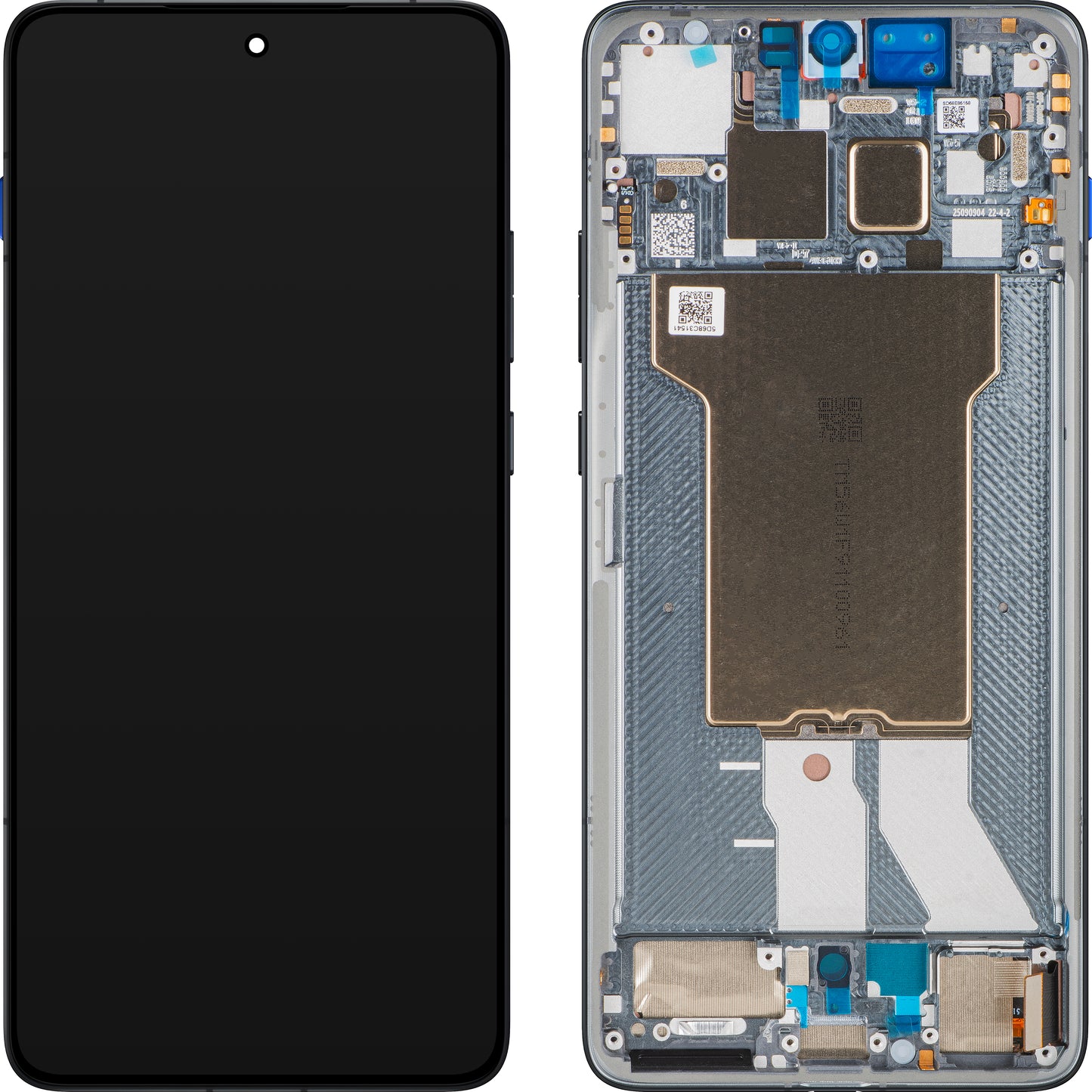 Οθόνη με Αφή Motorola Edge 70, με Πλαίσιο, Γκρι (Gadget Gray), Service Pack 5D68C31541