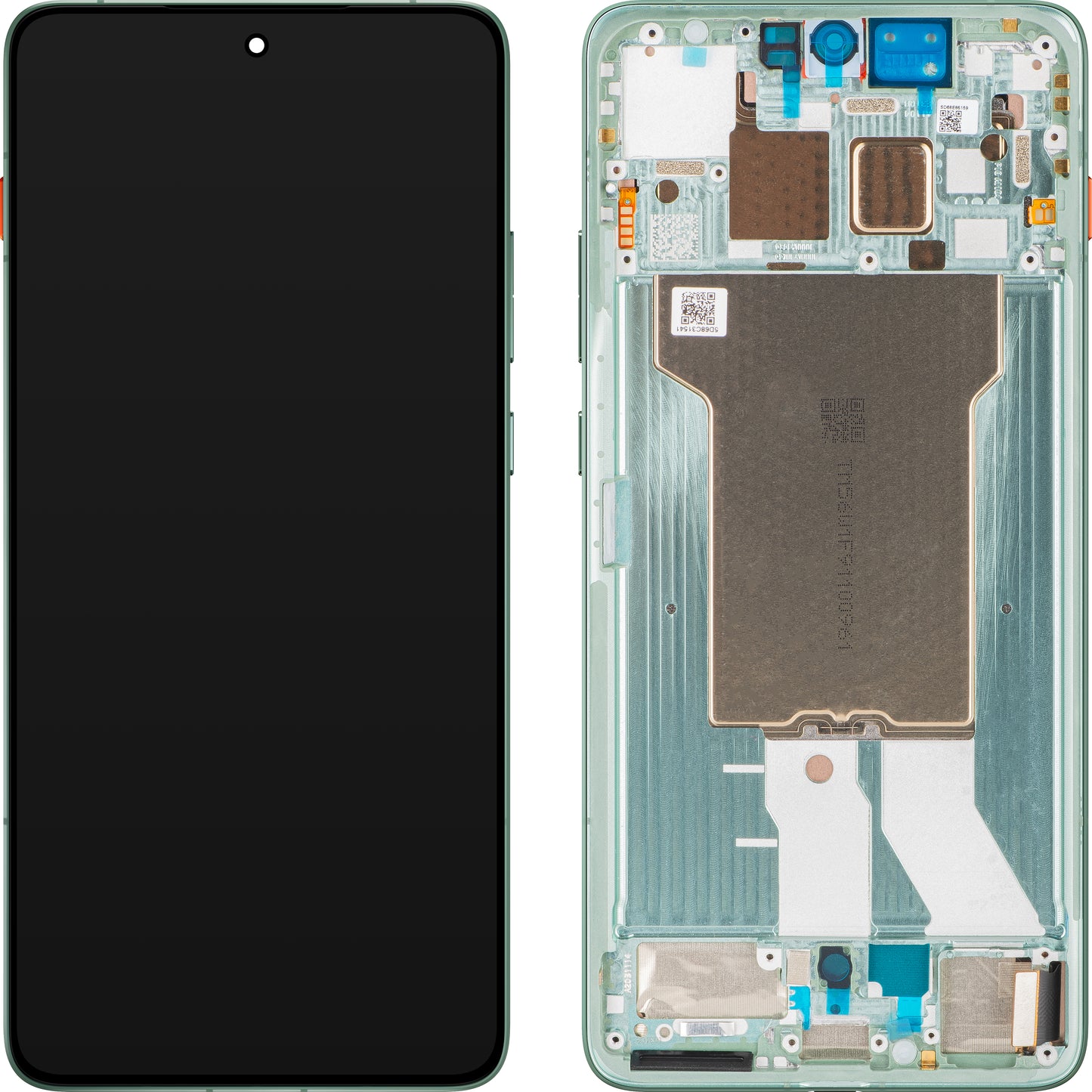 Οθόνη αφής Motorola Edge 70 με πλαίσιο, Πράσινο (Lily Pad), Service Pack 5D68C31542
