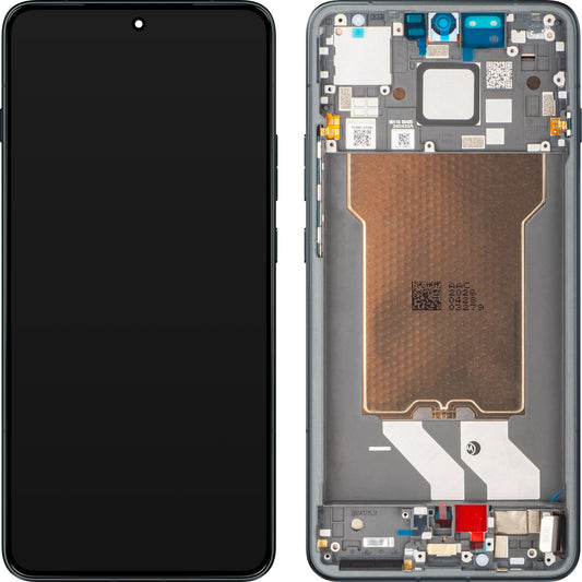 Οθόνη με οθόνη αφής Motorola Edge 70 Max, με πλαίσιο, Μαύρο (Pantone Dark Shadow) 5D68C33281