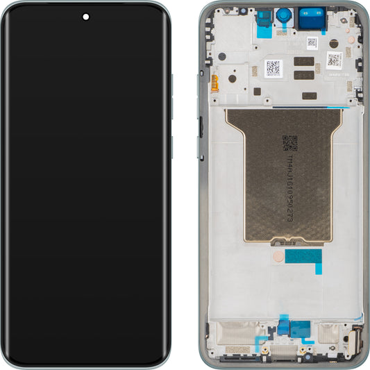 Οθόνη με οθόνη αφής Motorola Edge 70 Fusion+ / Edge 70 Fusion, με πλαίσιο, Τιρκουάζ (Pantone Blue Surf), Service Pack 5D68C32057
