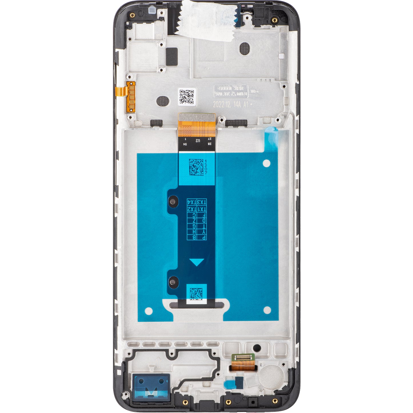 Οθόνη με οθόνη αφής Motorola Moto E20, με πλαίσιο, μαύρο, ανταλλακτικό 5D68C19457