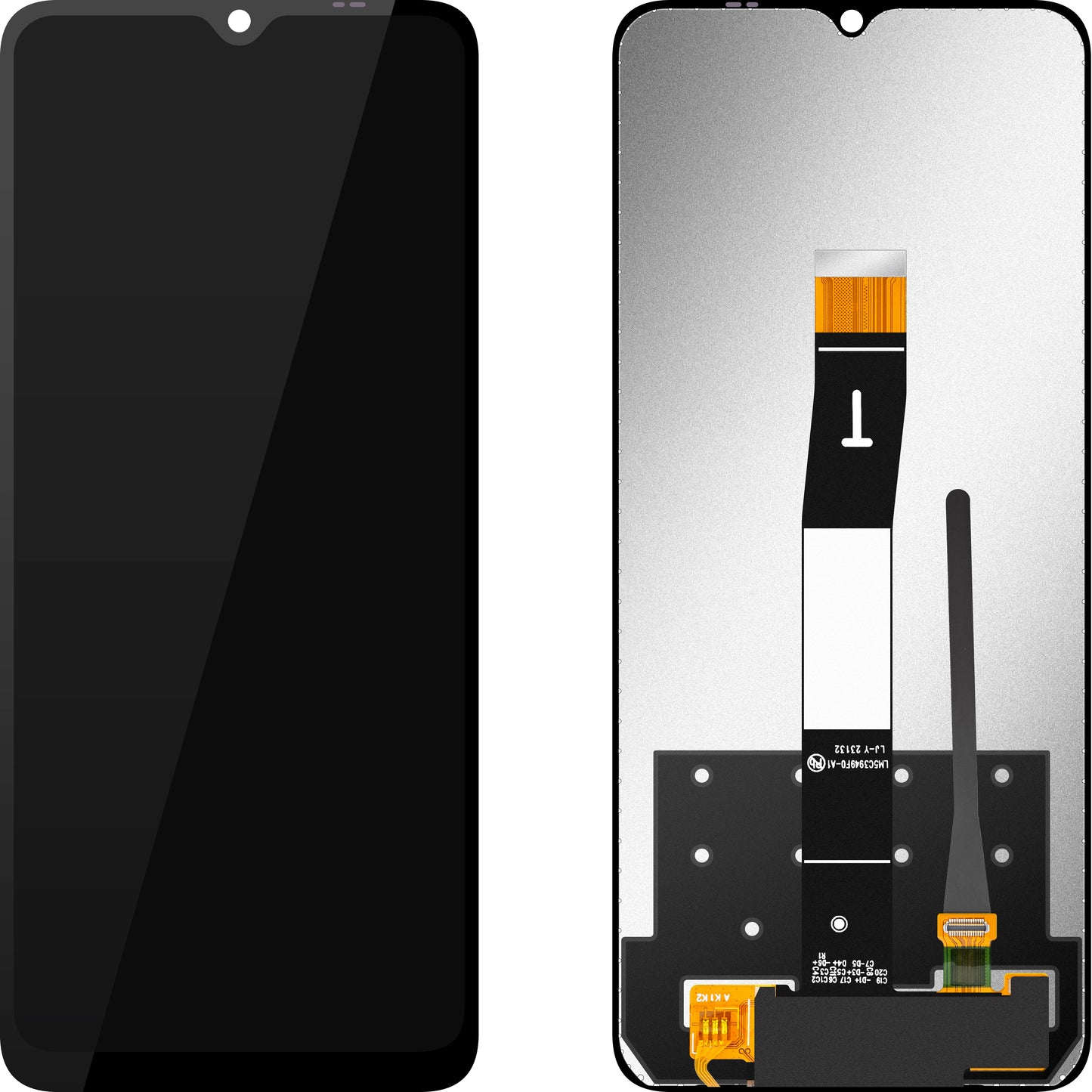 Οθόνη με οθόνη αφής MP συμβατή με Xiaomi Redmi 11A / 12C / Poco C55