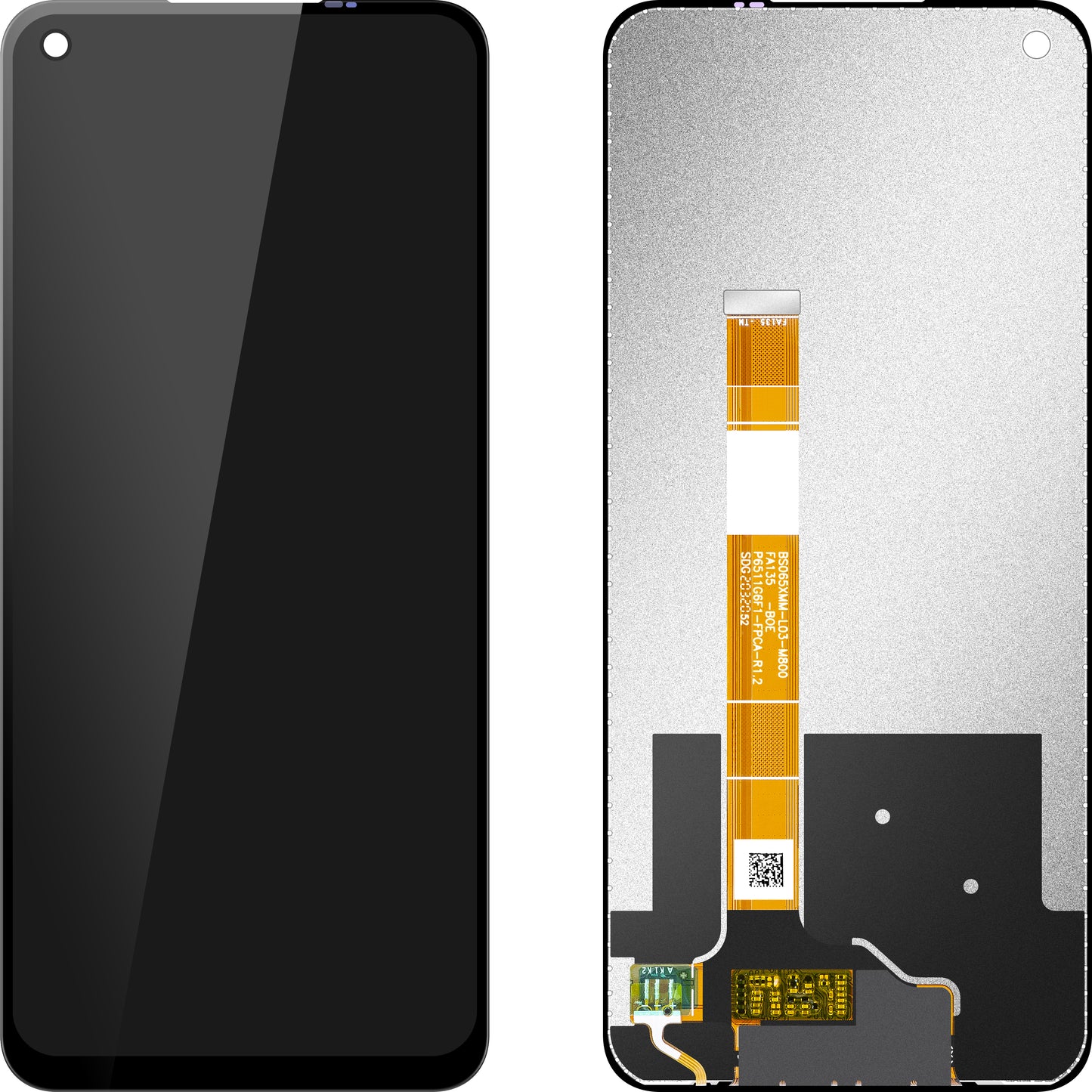 Οθόνη με Touchscreen MP συμβατή με Oppo A52 / A72 / A92