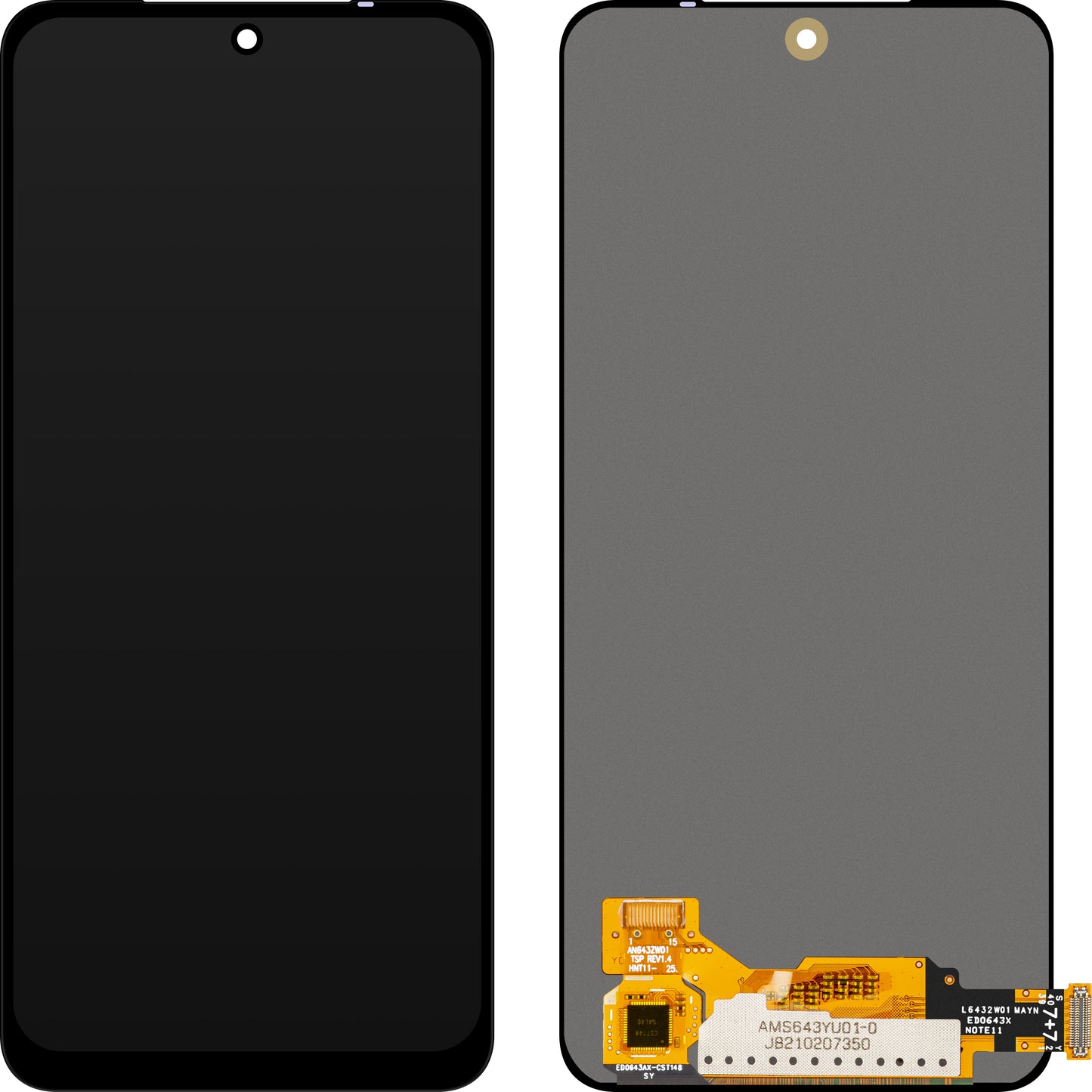 Οθόνη με οθόνη αφής MP συμβατή με Xiaomi Poco M4 Pro / Redmi Note 11 / Note 11S / Note 12S, Έκδοση OLED
