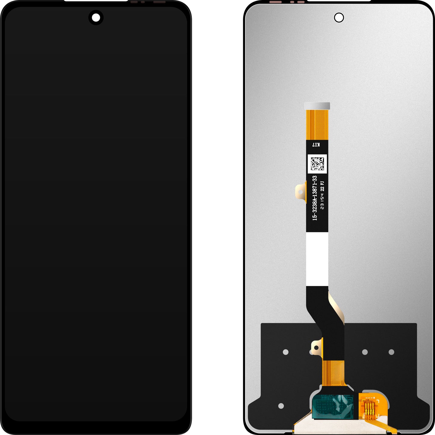 Οθόνη αφής MP συμβατή με Tecno Pova 5 Pro