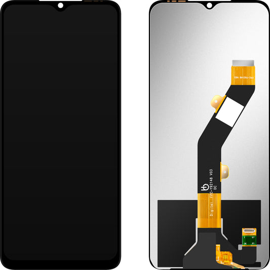 Οθόνη με οθόνη αφής MP συμβατή με ZTE Blade A35e