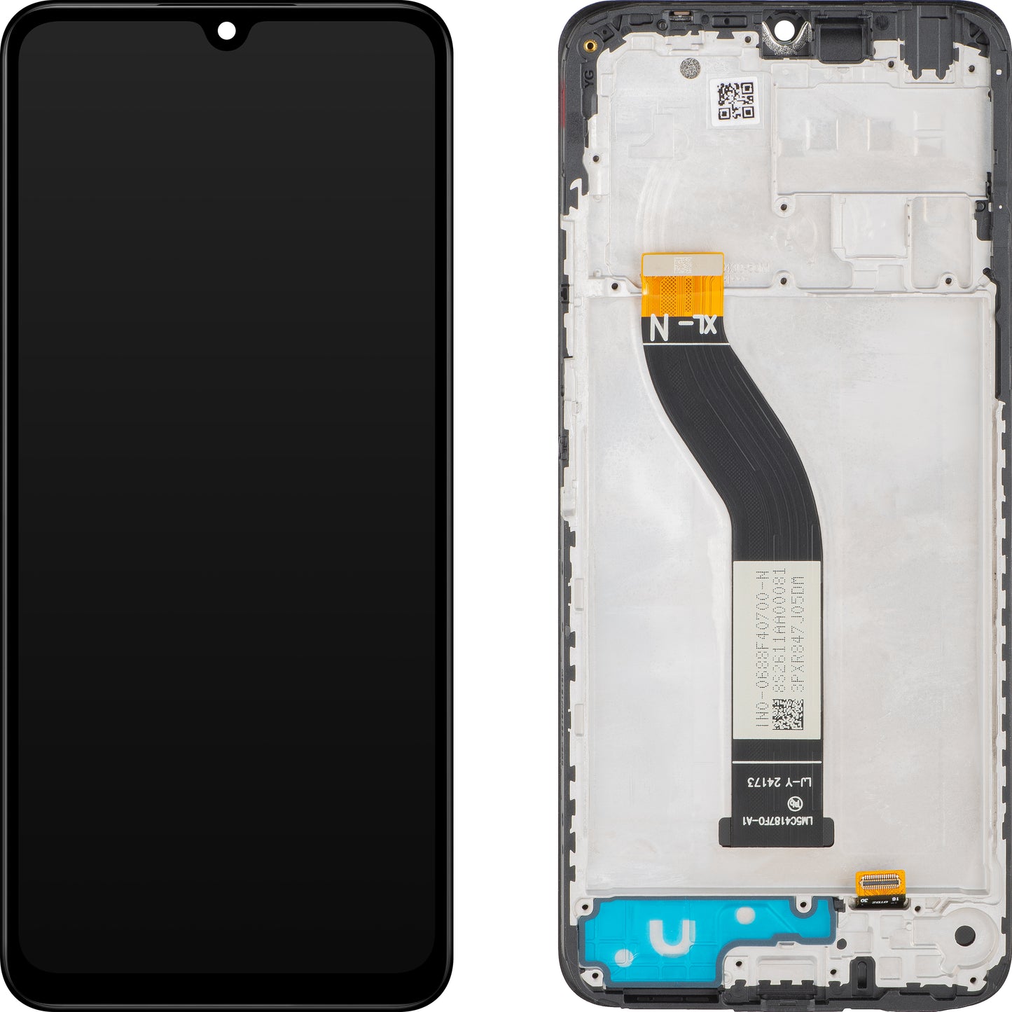 Οθόνη με Αφής MP συμβατή με Xiaomi Poco C75 / Redmi 14C, με Πλαίσιο, Μαύρη