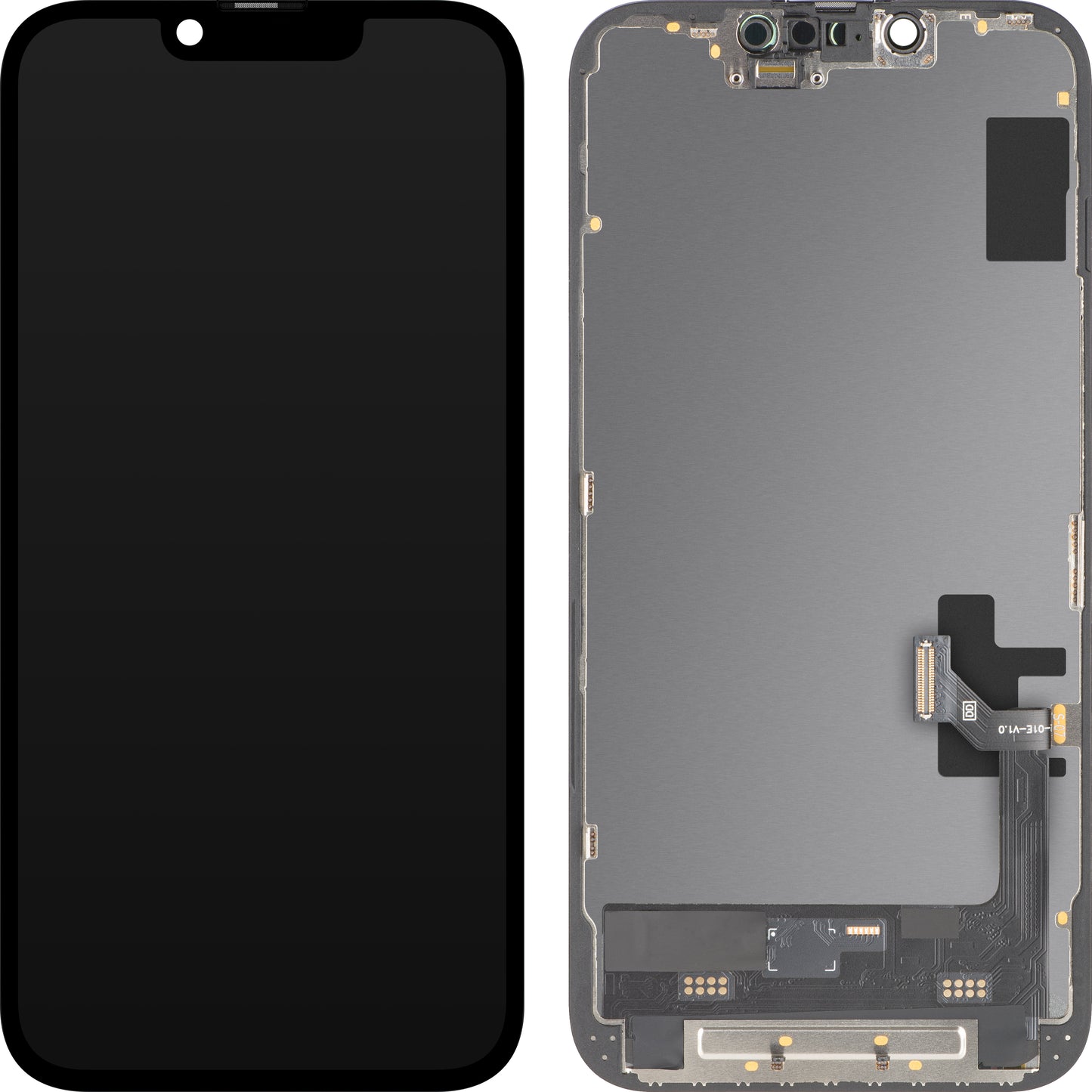 Οθόνη με Touchscreen MP συμβατή με Apple iPhone 17e / 16e, με Πλαίσιο, Έκδοση Soft OLED FHD 120Hz IC Movable, Μαύρο