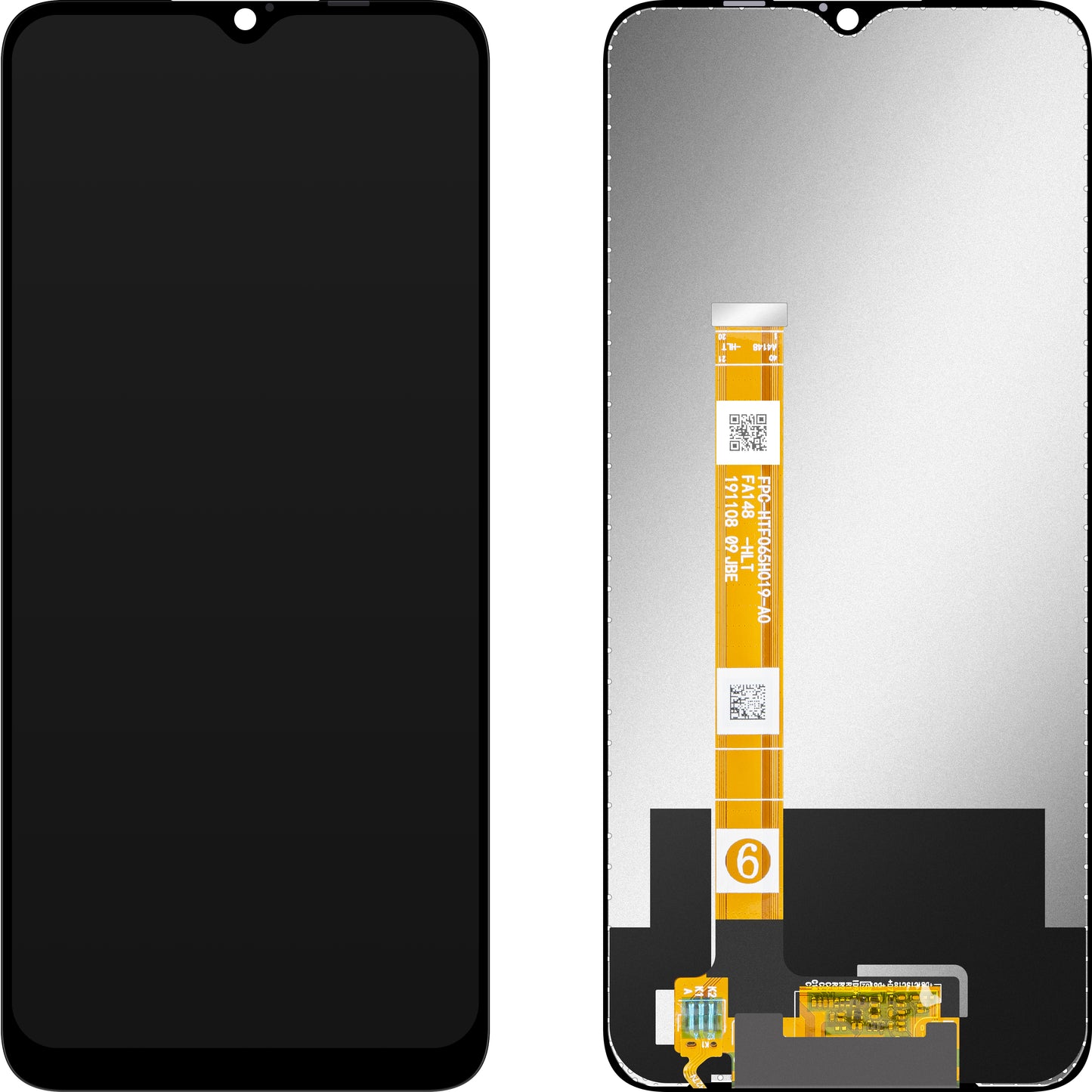 Οθόνη με οθόνη αφής MP συμβατή με Oppo A16K / A31 / A5 (2020) / A8 / A9 (2020)