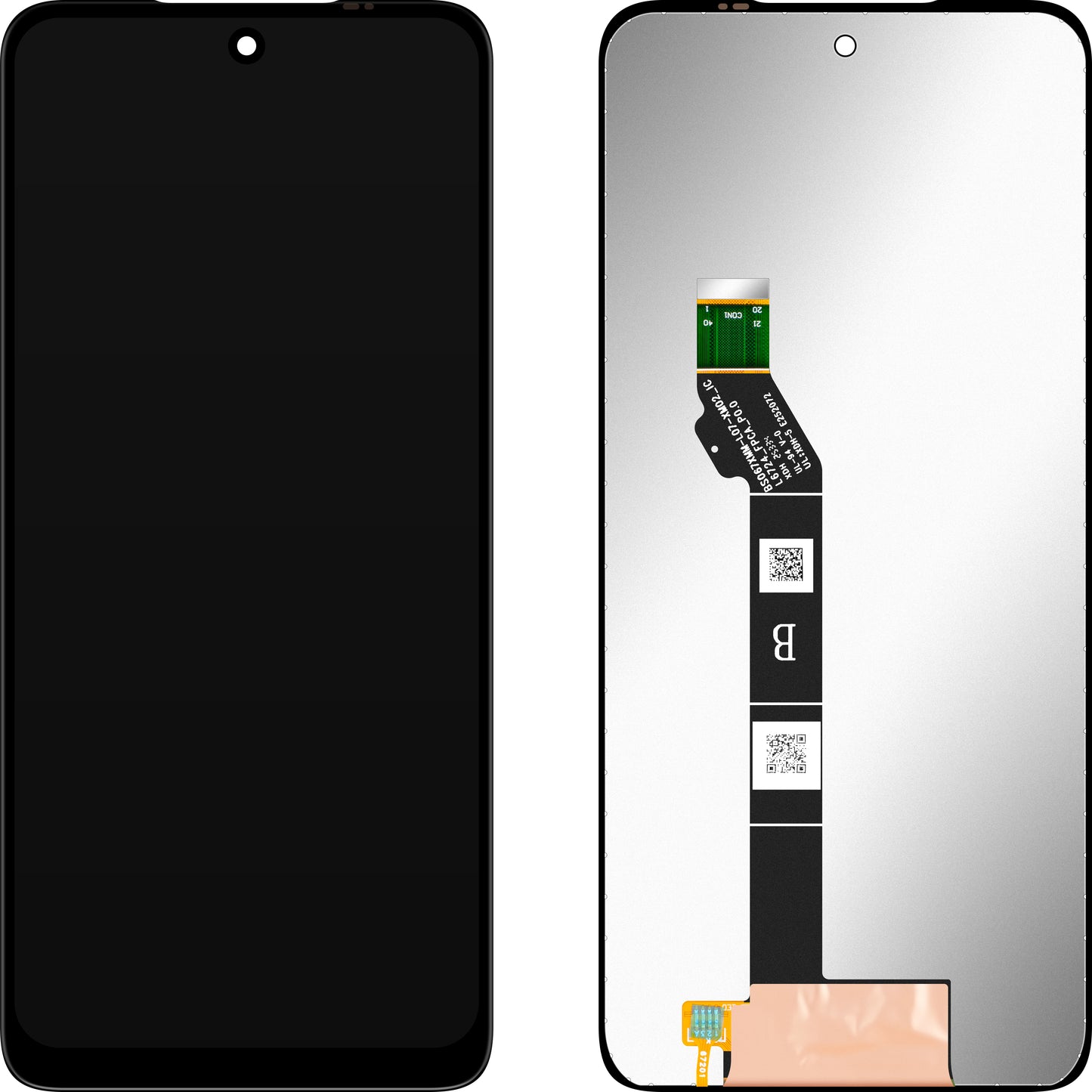 MP Touchscreen Display compatible with Motorola Moto G17 / G17 Power