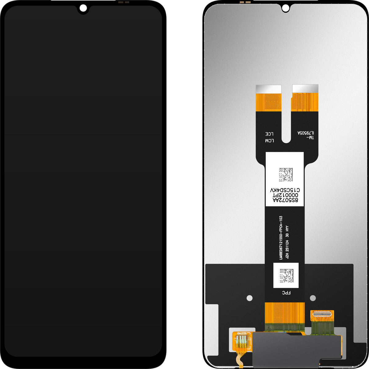 Οθόνη με Touchscreen MP συμβατή με Samsung Galaxy A07 5G A076