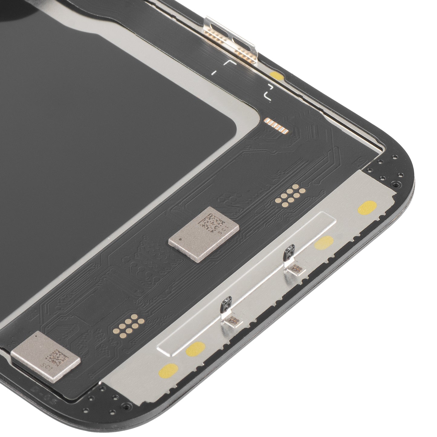 Οθόνη αφής MP συμβατή με Apple iPhone 14 Pro, με Πλαίσιο, Έκδοση Soft OLED IC Movable 120Hz FHD, Μαύρη
