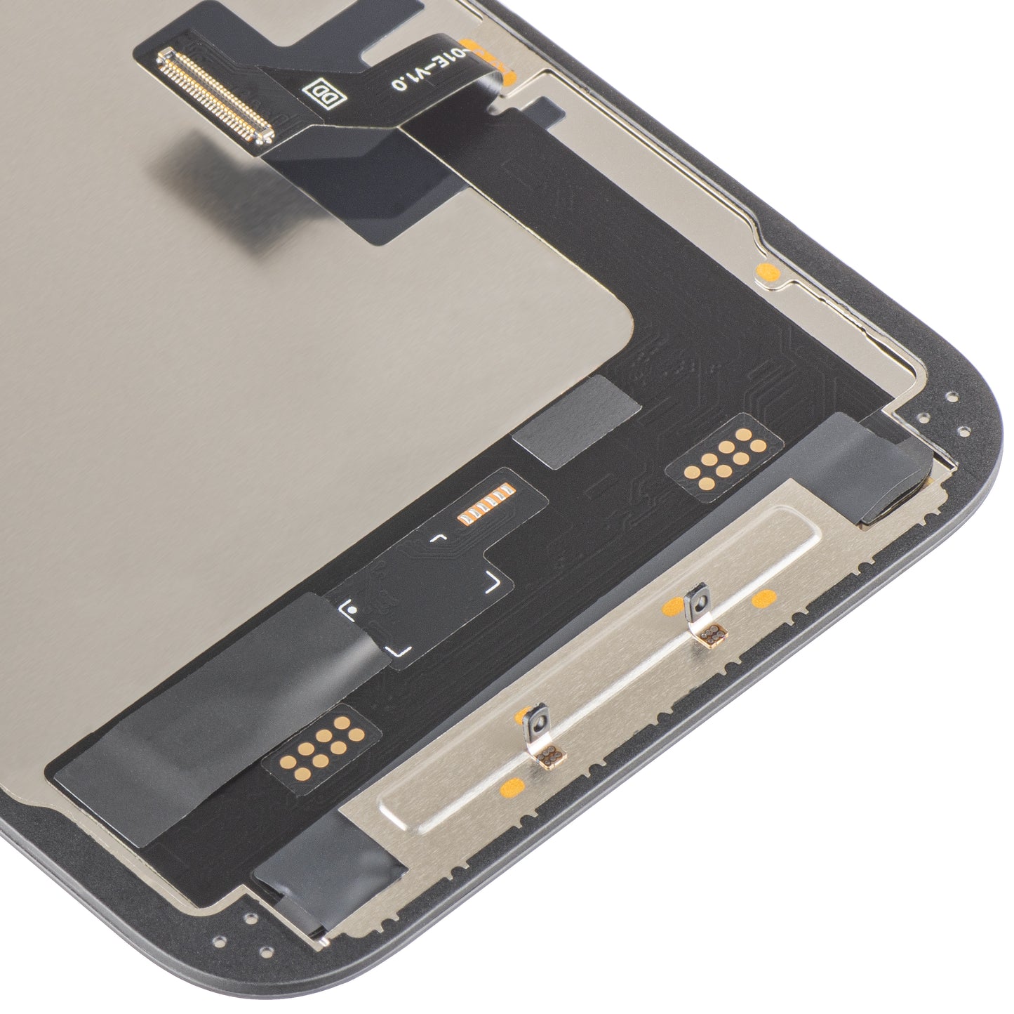 Οθόνη με Touchscreen MP συμβατή με Apple iPhone 17e / 16e, με Πλαίσιο, Έκδοση Soft OLED FHD 120Hz IC Movable, Μαύρο