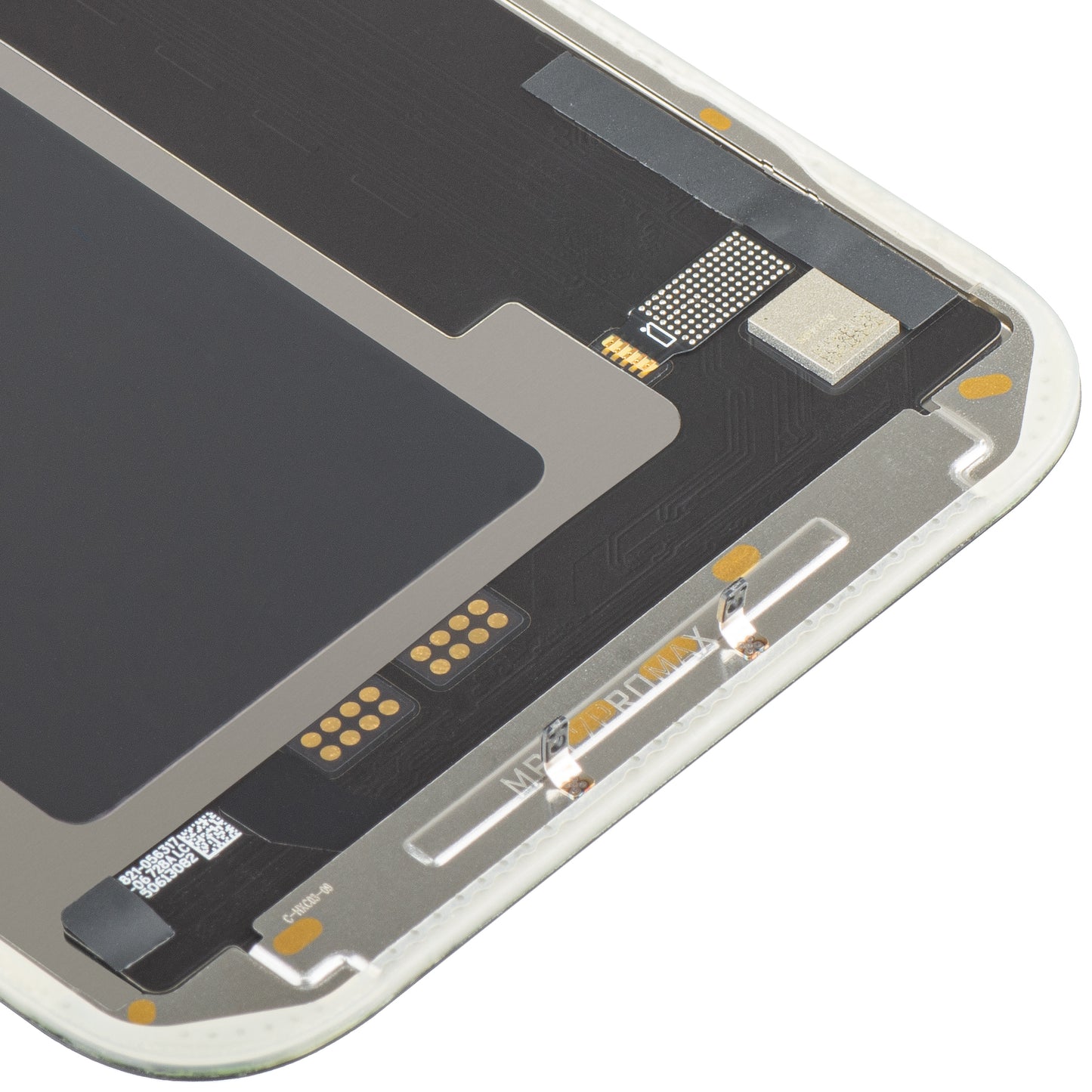 MP Touchscreen Display compatible with Apple iPhone 17 Pro Max, with Frame, Soft OLED FHD IC Movable Version, Black