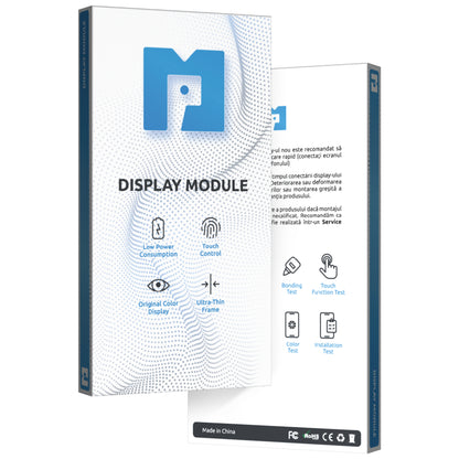 MP Touchscreen Display compatible with Samsung Galaxy A23 A235, with Frame, Black