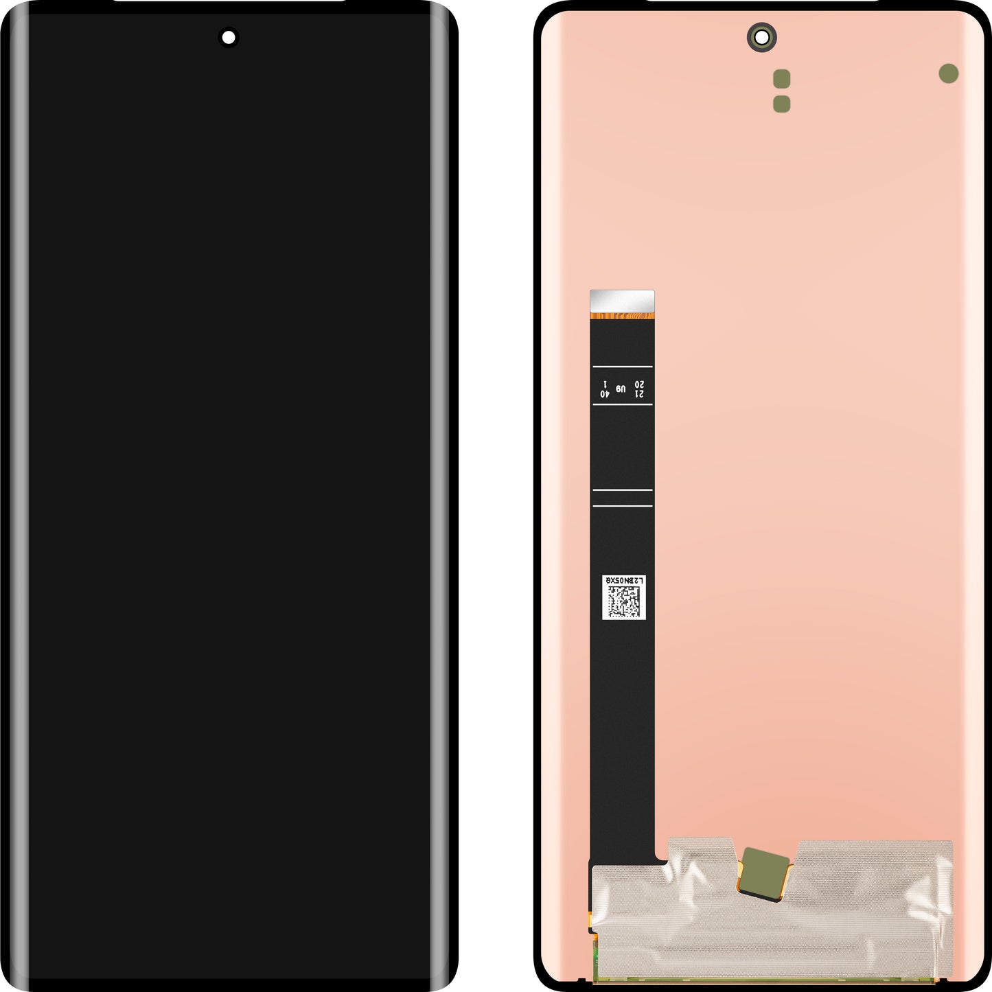 Οθόνη με οθόνη αφής MP συμβατή με Motorola Edge 40 Pro, Έκδοση OLED