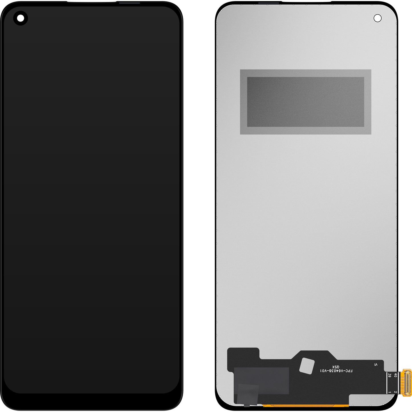 Οθόνη με Touchscreen MP συμβατή με Oppo A78 4G