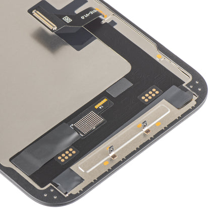 Οθόνη αφής MP συμβατή με Apple iPhone 16e, με Πλαίσιο, Έκδοση Soft OLED FHD 120Hz IC Movable, Μαύρη