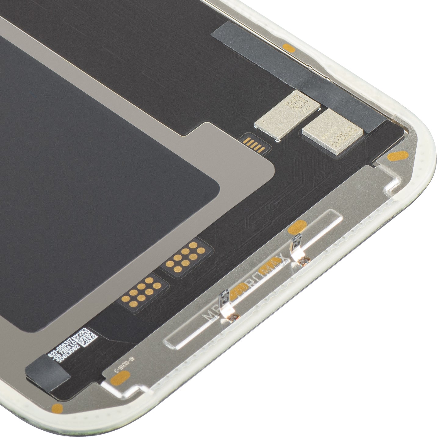 MP Touchscreen Display compatible with Apple iPhone 17 Pro Max, with Frame, Soft OLED FHD IC Movable Version, Black