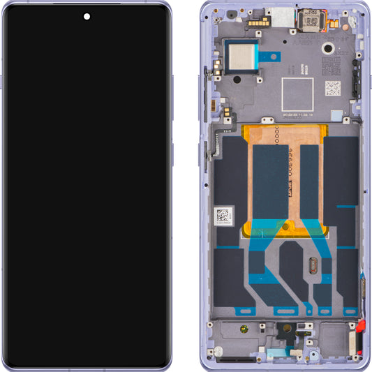 Οθόνη με Αφής OnePlus 12R, με Πλαίσιο, Μωβ (Electric Violet), Service Pack 621029000159