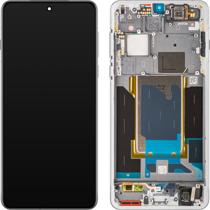 Οθόνη με Αφή Oppo Find X8 Pro, με Πλαίσιο, Λευκό (Pearl White), Service Pack 621029000357