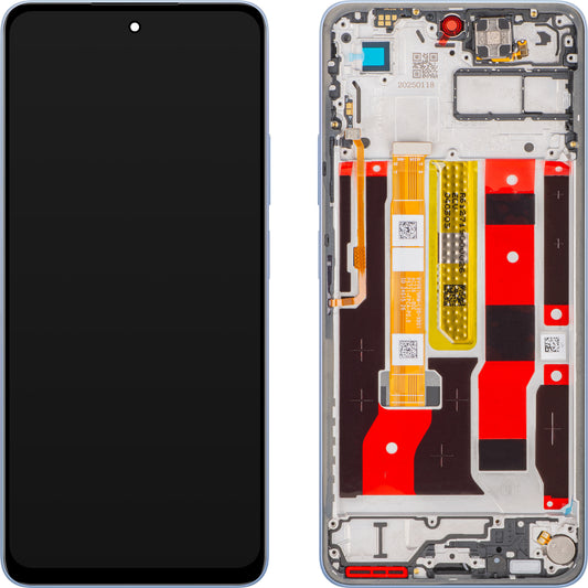 Οθόνη με Αφή Oppo A5 Pro 4G, με Πλαίσιο, Μπλε (Feather Blue), Service Pack 621029000458