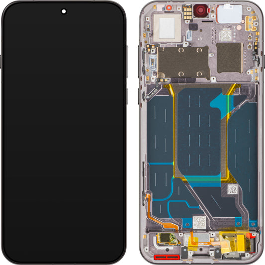 Display με Touchscreen Oppo Find X9 Pro, με Πλαίσιο, Γκρι (Titanium Charcoal), Service Pack 621029000720