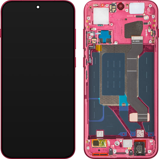 Display με Touchscreen Oppo Find X9, με Πλαίσιο, Ματζέντα (Velvet Red), Service Pack 621029000718